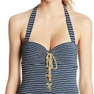 Jessica Simpson one piece bathing suit size LARGE